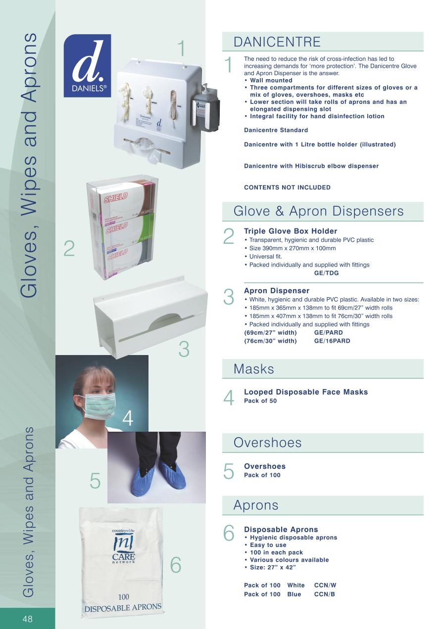 Gloves, Wipes & Aprons