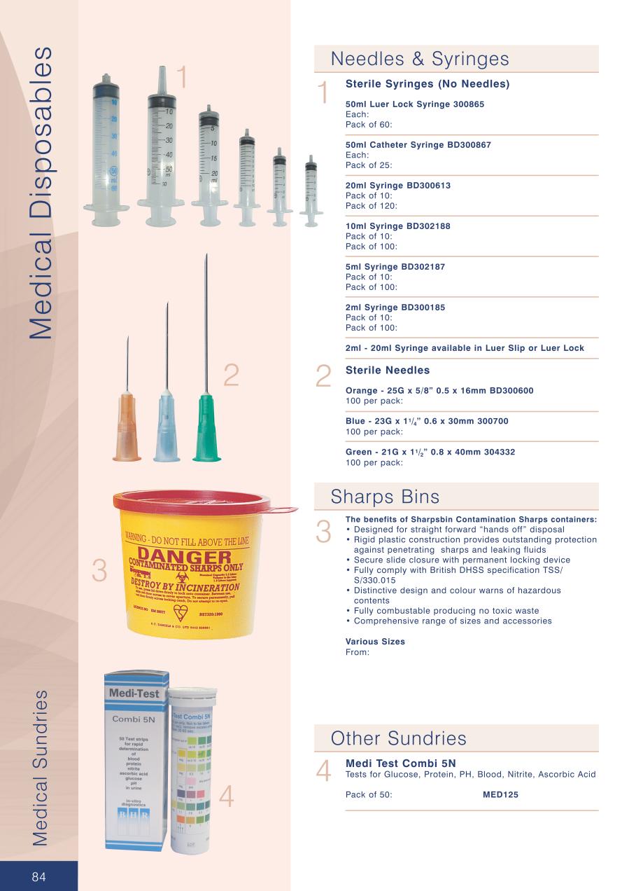 Medical Disposables